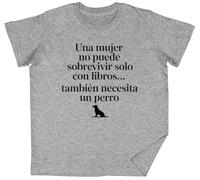 Una Mujer No Puede Sobrevivir Solo con Grey Kids Unisex T-Shirt tee