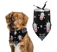 Una Mujer Que Ama Bufanda Triangular para Mascota Clásico Bandana para Perros Impermeable Accesorios De Mascotas para Gatos Mascota Decoración