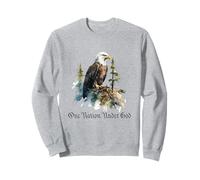 Una nación bajo el águila Calva de Dios Sudadera
