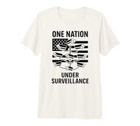 Una nación bajo vigilancia 1984 Estado policial Sin privacidad Camiseta Premium