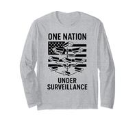 Una nación bajo vigilancia 1984 Estado policial Sin privacidad Manga Larga