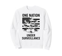 Una nación bajo vigilancia 1984 Estado policial Sin privacidad Sudadera
