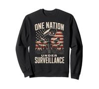 Una Nación Bajo Vigilancia Policía Estado Sin Privacidad 1984 Sudadera