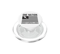 Una nación bajo vigilancia privacidad 1984 Patriot Act NSA PopSockets PopGrip para MagSafe