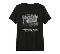 Una Noche con Estrellas de Vangogh Camiseta Premium