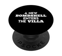 Una Nueva Bomba Llega A La Villa Isla Del Amor Cita Chistosa PopSockets PopGrip Adhesivo