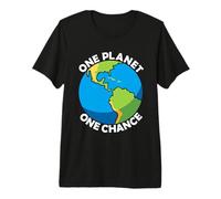 Una Oportunidad Calentamiento Global Cambio Climático Día de la Tierra Camiseta Premium