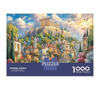 Una pequeña Ciudad Llena de Flores Rompecabezas 1000 Piezas - Adultos, Regalo, Juego Familiar, Puzzle, Decoración del Hogar 38x26cm/1000pcs