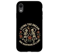 Una Pesadilla a la Vez Esqueleto Halloween gótico Carcasa para iPhone XR