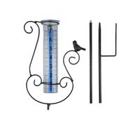 Una pieza de arte funcional, el hermoso diseño Raingauge con una estaca resistente es perfecto para tu aire libre