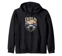 Una Pinta en el Liffey Sudadera con Capucha