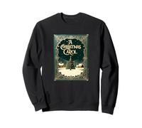 Una Portada de Libro de villancicos de Navidad por Charles Dickens Sudadera