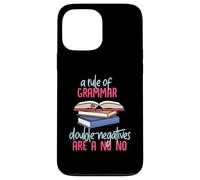 Una regla de gramática divertido diseño de escritor Carcasa para iPhone 13 Pro Max