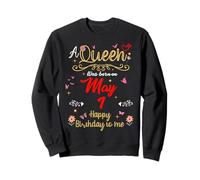 Una Reina nació el 1 de Mayo 1 de Mayo Sudadera