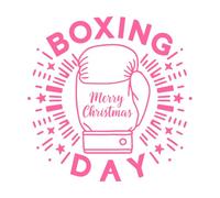 una reunión festiva el día de San Esteban Pegatinas de pared de vinilo 42x42cm Cultura del tatuaje Rosa