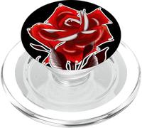 Una Rosa y su Nombre PopSockets PopGrip para MagSafe