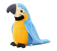 Una simulación de loro que puede cantar hablando tiene una función de grabación, le permite grabar sonidos o información, lo cual es muy lindo muy adecuado (A, 22 cm)