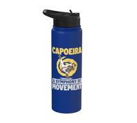 Una sinfonía de movimiento Capoeira Stainless Steel Insulated Water Bottle