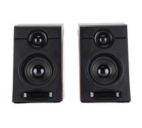Una sinfonía de sonido, altavoces USB con graves potentes, estética elegante para espacios modernos, salida de audio múltiple para una