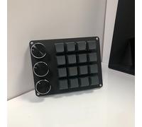 Una sola de teclado mecánico de 16 teclas con programación macro - Diseñado para ser portátil y , con atajos programables, funcionalidad de de un