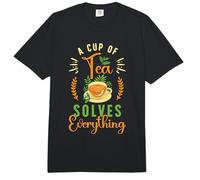 Una Taza de té Resuelve Todo Teacup Herbalist Herbal Tea Comfort Colors Adult Heavyweight T-Shirt