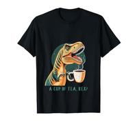 ¿Una Taza de té, Rex? - Libera tu Dinosaurio Interior Camiseta gráfica económica