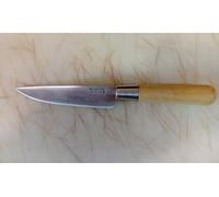 *UNA UNIDAD* PALLARES SOLSONA Cuchillo de Cocina, Modelo CASTELLVELL, Mango Madera DE BOJ 10cm. con VIROLA Reforzada