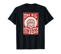 UNA UNIÓN GRANDE FRONTAL ROJO BLANCO Camiseta