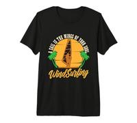 Una Vela Son Las alas de tu Alma Le Encanta la Tabla de Surf Windsurf Camiseta Premium