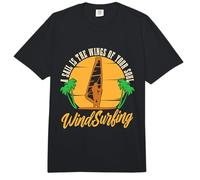 Una Vela Son Las alas de tu Alma Le Encanta la Tabla de Surf Windsurf Comfort Colors Adult Heavyweight T-Shirt
