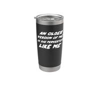 Una versión más antigua de mí es ella pervertida como yo Vaso térmico de acero inoxidable de doble pared