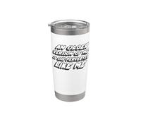 Una versión más antigua de mí es ella pervertida como yo Vaso térmico de acero inoxidable de doble pared