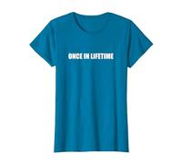 Una Vez en la Vida Camiseta, Mujer, Zafiro, 3XL