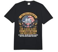 Una Vez Hice un Juramento Solemne para Defender al Veterano de la Constitución Comfort Colors Adult Heavyweight T-Shirt