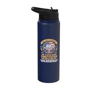 Una vez hice un juramento solemne para defender al veterano de la Constitución Stainless Steel Insulated Water Bottle