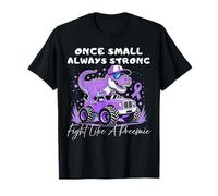 Una Vez pequeño Siempre Fuerte niño Prematuro Fresco t-Rex Prematurity Camiseta