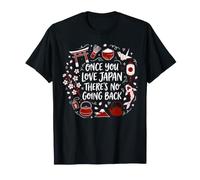 Una Vez Que amas Japón no Hay Vuelta atrás Viajes Japonés Camiseta