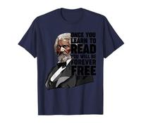 Una Vez Que aprendas a Leer Frederick Douglass Camiseta
