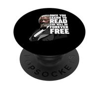 Una Vez Que aprendas a Leer Frederick Douglass PopSockets PopGrip Adhesivo