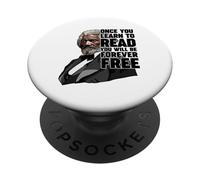 Una Vez Que aprendas a Leer Frederick Douglass PopSockets PopGrip Adhesivo