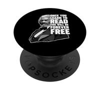 Una Vez Que aprendas a Leer Frederick Douglass PopSockets PopGrip Adhesivo