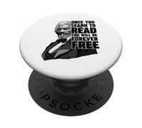 Una Vez Que aprendas a Leer Frederick Douglass PopSockets PopGrip Adhesivo