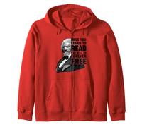 Una Vez Que aprendas a Leer Frederick Douglass Sudadera con Capucha