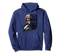 Una Vez Que aprendas a Leer Frederick Douglass Sudadera con Capucha