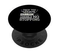 Una Vez Que empiezas a rodar, no Hay Paradas para el Pintor de Casas PopSockets PopGrip Adhesivo