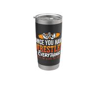 Una vez que hayas luchado, aficionado a la lucha libre Vaso térmico de acero inoxidable de doble pared