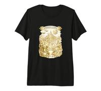 Una visión futurista Retro Inspirada en una utopía Moderna Camiseta Premium