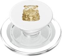 Una visión futurista Retro Inspirada en una utopía Moderna PopSockets PopGrip para MagSafe