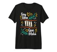 Una Yaya Que Mola Mujer Abuela Yaya Regalo Original Camiseta Premium
