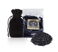 UnaLunaMoona Wicca - Recambio de sal negra, sal negra para protección, brujería de sal negra, protección de empates, sal de bruja, suministros y herramientas de brujería, wicca de sal negra, cargado con luna oscura